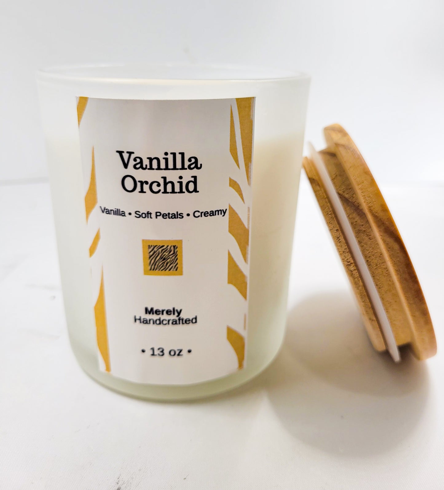 Vanilla Orchid Candle – Soft Floral Vanilla Coconut Soy Candle
