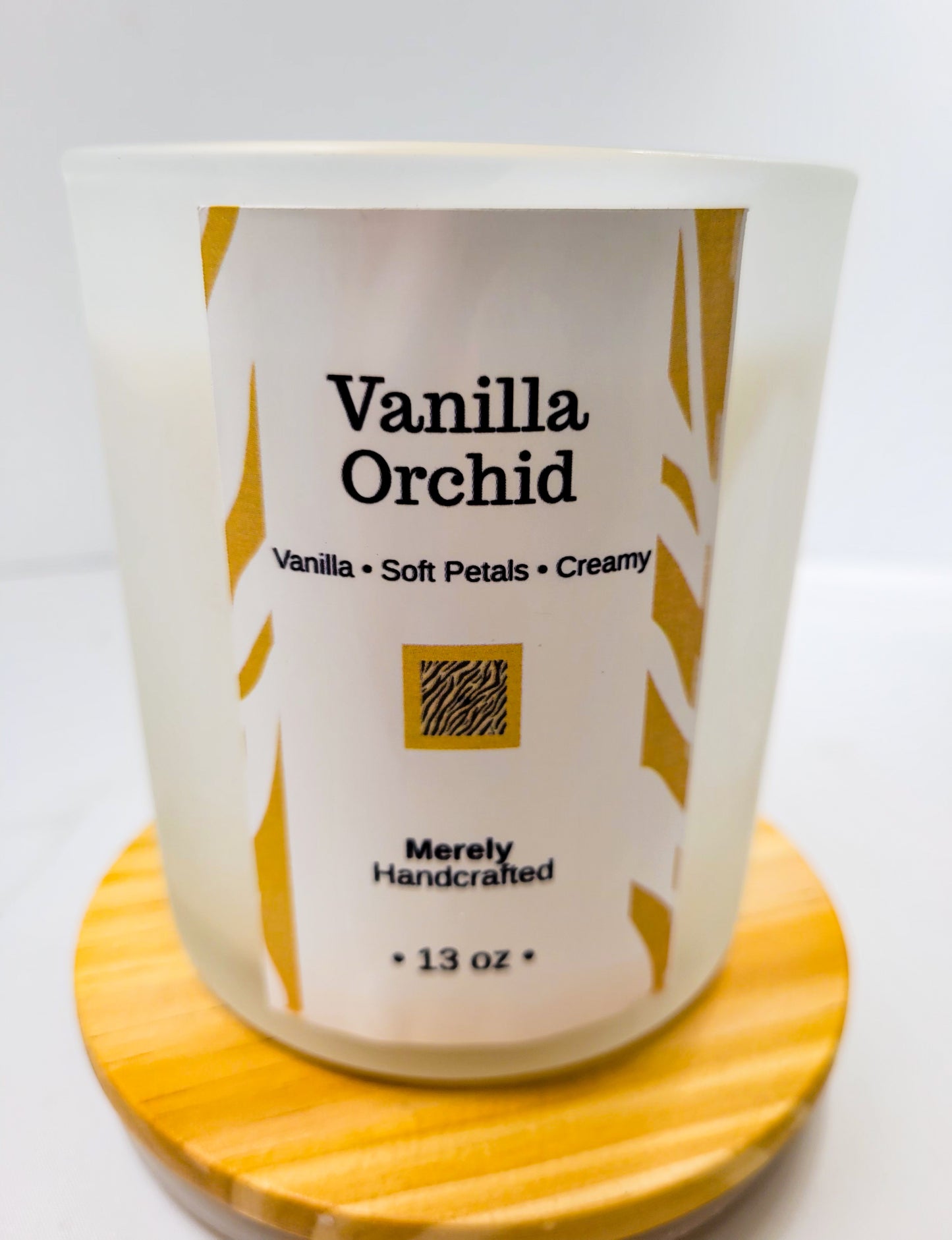 Vanilla Orchid Candle – Soft Floral Vanilla Coconut Soy Candle