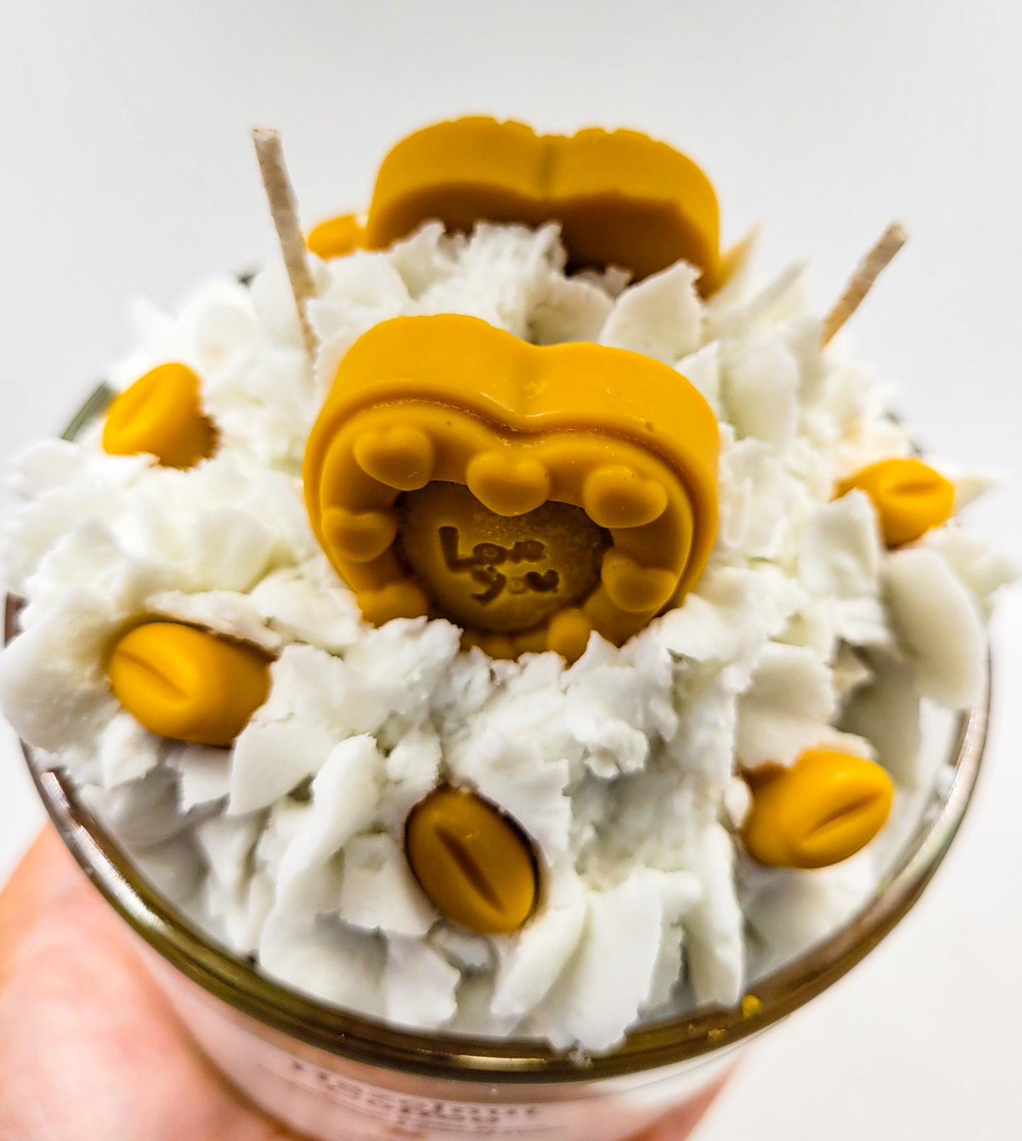 Hazelnut Coffee Dessert Candle – Whipped Wax Soy Candle